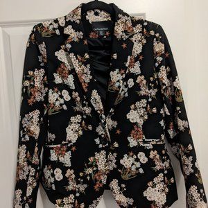 Floral blazer